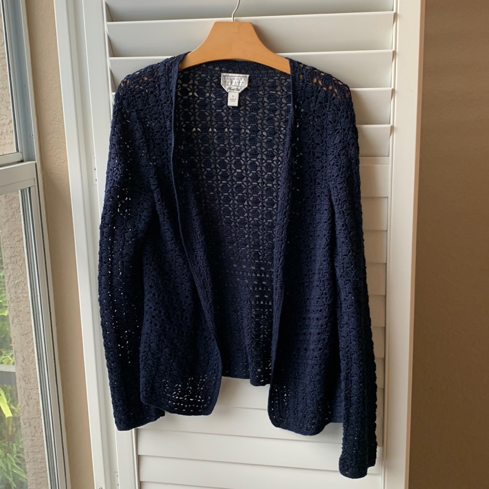 Talbots Hand Knitted Cardigan